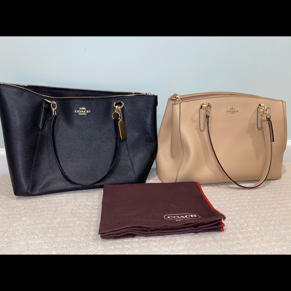 Bundle of 2 Coach Handbags